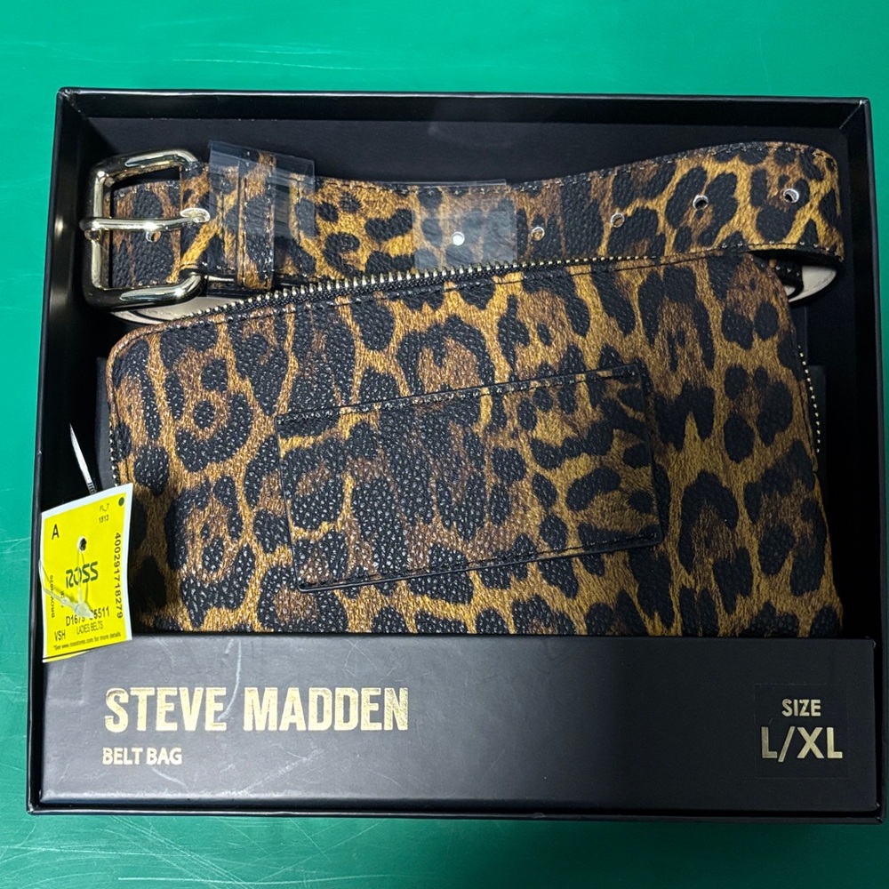 Steve Madden Animal Print Belt Bag